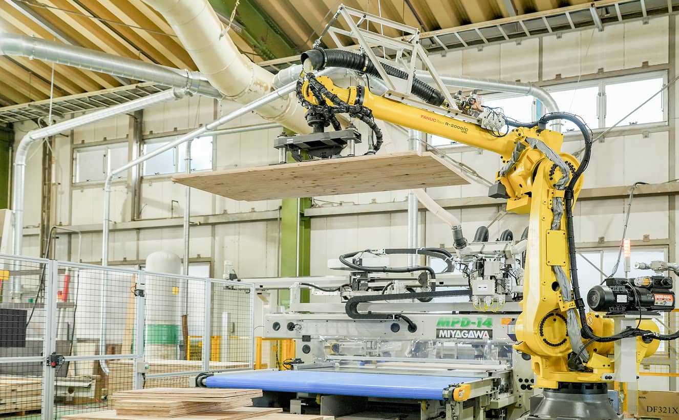 羽柄材・合板加工機