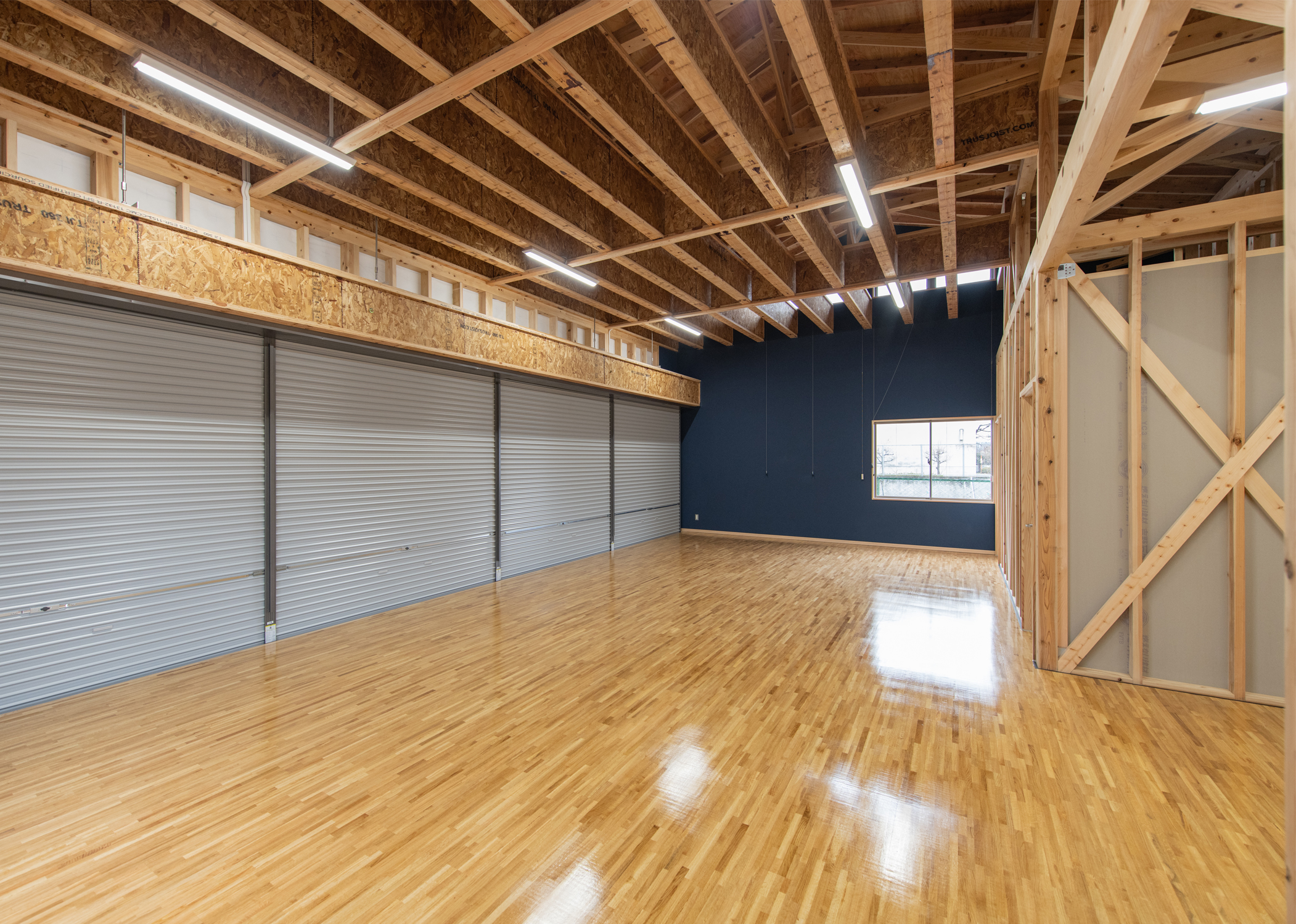 某高校弓道場完成