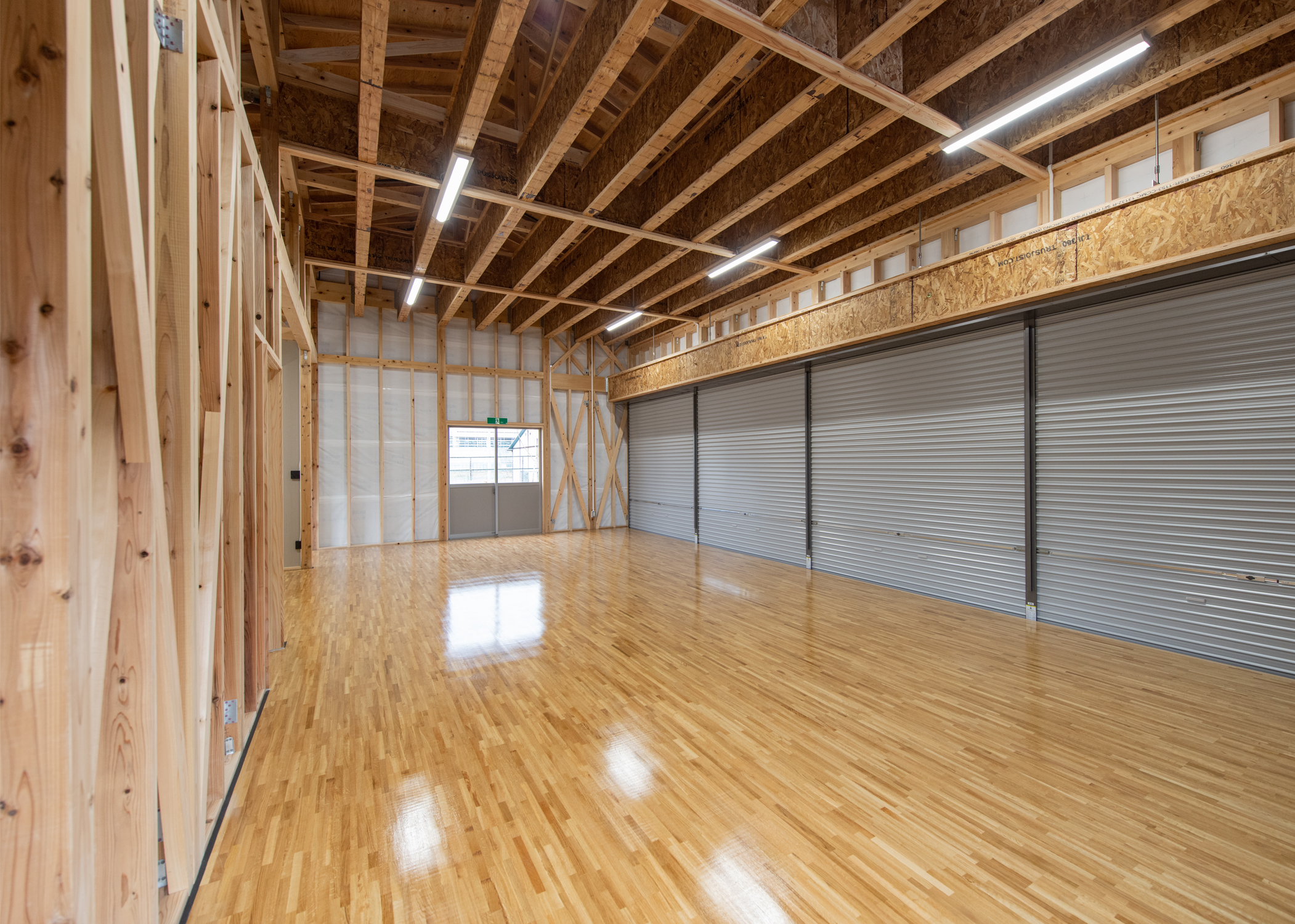 某高校弓道場完成